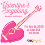 FMO valentines sing-along jam hosted by Leah Morise