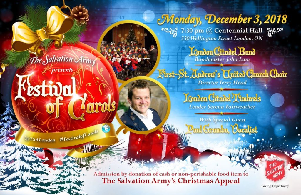 Festival of Carols 2018 - Centennial Hall