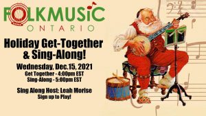 Folk Music Ontario Get-Together and Singalong image